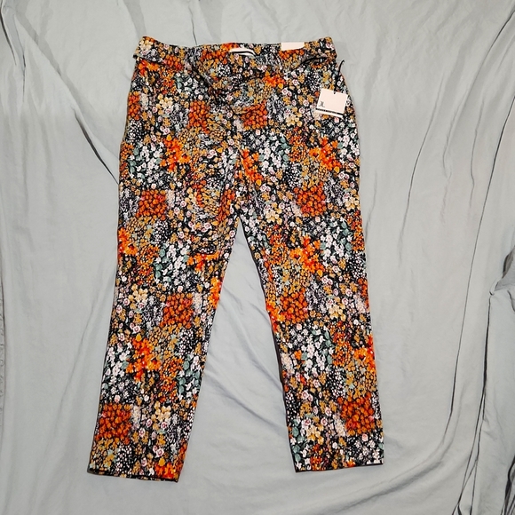 Jules & Leopold Floral Pants - Picture 1 of 4